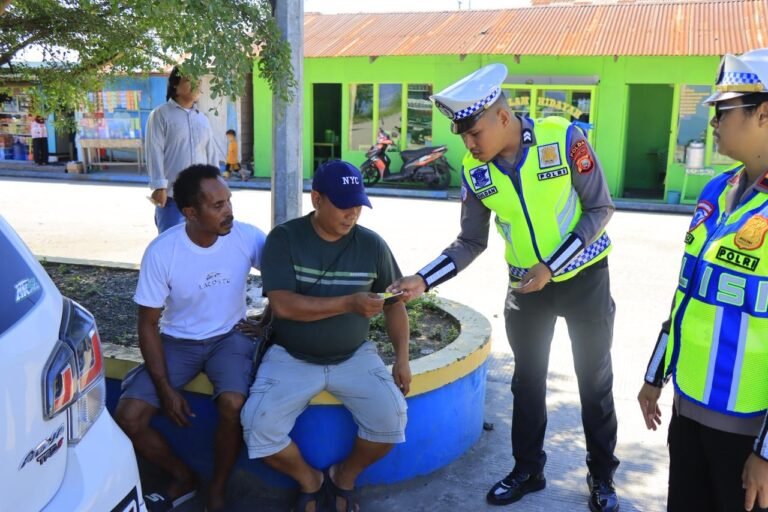 Hari Ketujuh Operasi Keselamatan Kie Raha 2026, Polda Malut Intensifkan Edukasi Humanis di Ruang Publik