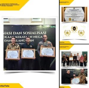 Kemenko Polkam Raih Penghargaan Terbaik I PNBP Lelang Tertinggi dari KPKNL Jakarta IV