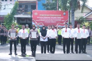 Kapolres AKBP Anita Ratna Yulianto Dinobatkan Pemimpin Terbaik PPA 2026, Polres Ternate Cetak Prestasi Gemilang