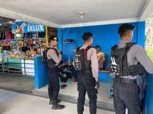 Ditsamapta Polda Maluku Utara Tingkatkan Patroli Jelang Ramadhan di Sofifi