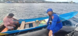 Polairud Polda Malut Patroli Rutin di Perairan Ternate, Nelayan Diberi Edukasi Keselamatan