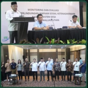 Pemprov Maluku Utara Perkuat Perlindungan Jaminan Sosial Pekerja Desa