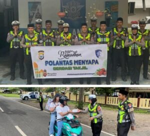 Aksi Humanis di Bulan Ramadan, Satlantas Halteng Dekatkan Diri dengan Masyarakat