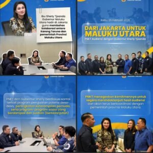 Audiensi di Jakarta, Gubernur Sherly Tjoanda dan Karang Taruna Bahas Program Sosial Berkelanjutan