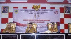 Wakil Wali Kota Tidore Tegaskan Pentingnya Kualitas dan Kepatuhan dalam Pengadaan Barang dan Jasa