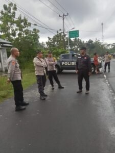 Polisi Patroli Subuh di Ternate Barat, Antisipasi Balap Liar Selama Ramadan