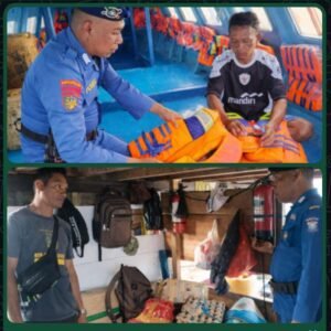 Polairud Polda Maluku Utara Intensifkan Pengawasan Kapal Penumpang di Halmahera Selatan