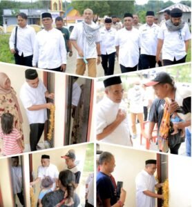 Roadshow Ramadhan di Weda Tengah, Pemkab Halteng Resmikan Rumah Layak Huni dan Tinjau Kawasan Ekonomi Lelilef