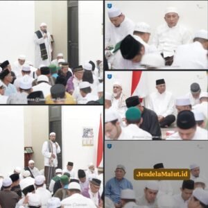 Wali Kota Ternate Hadiri Haul 15 Ramadhan di Majelis Ta’lim Al Habib Abubakar Al-Attas