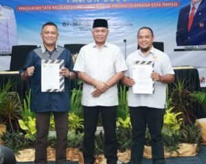 Wawali Ternate Hadiri Raker KONI 2026, Dorong Penguatan Tata Kelola dan Sport Science