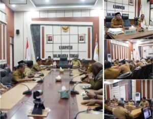 Wakil Bupati dan Sekda Halmahera Tengah Pimpin Rapat OPD Bahas MCP 2026 dan Penanggulangan Kemiskinan