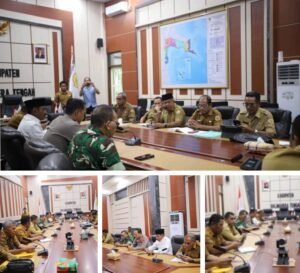 Wakil Bupati Halmahera Tengah Pimpin Rapat Persiapan Pilkades Serentak 2026