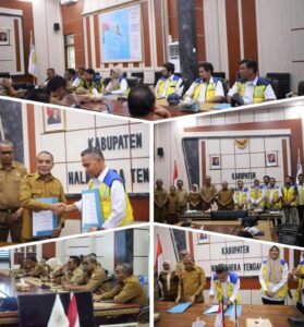 Wakil Bupati Halteng Terima Kunjungan BPBPK Malut, Bahas Pengelolaan Kawasan Strategis Lelilef–Waibulan