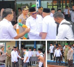Polres Kepulauan Sula Amankan Kunjungan Kerja Wakil Gubernur Maluku Utara di Sanana