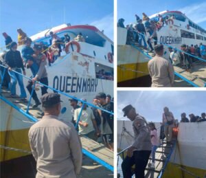 Operasi Ketupat 2026: Polres Ternate Amankan Pelabuhan Dufa-Dufa, Layani Pemudik dengan Sigap dan Humanis