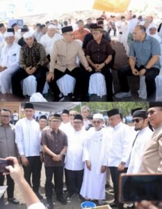 Bupati Halmahera Tengah Hadiri Groundbreaking Masjid Aisyah Al Ilyas di Ternate