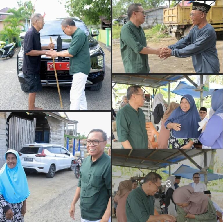 Bupati Ikram Sangadji Silaturahmi dan Saling Memaafkan dengan Warga di Weda Selatan