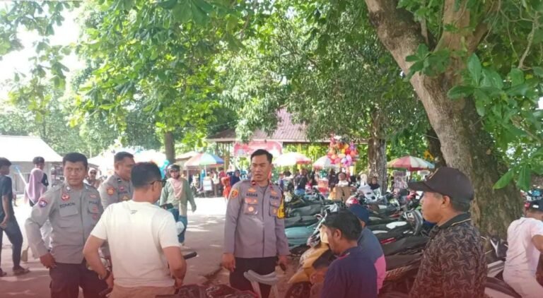 Polsek Tobelo Patroli Pantai Luari, Jaga Keamanan dalam Operasi Ketupat Kie Raha 2026