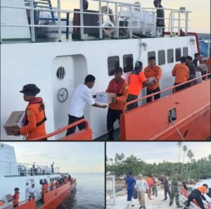 Logistik Tiba di Batang Dua, Gubernur Sherly dan Forkopimda Lakukan Peninjauan