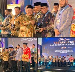 Ternate Raih Penghargaan Nasional Validitas Data Pendidikan Terbaik pada Hardiknas 2026