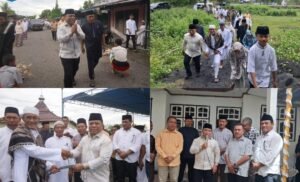 Bupati Halut Serahkan Hewan Kurban di Masjid Attaqwa Malifut
