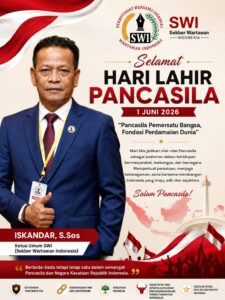 Ketum SWI Serukan Pengamalan Nilai Pancasila di Tengah Kompleksitas Bangsa