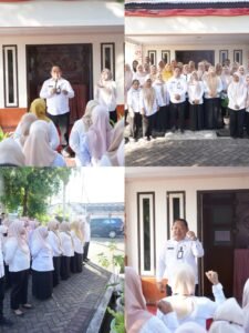 Rabu Menyapa di DP3A, Sekda Ternate Tekankan Evaluasi Kinerja dan Disiplin ASN