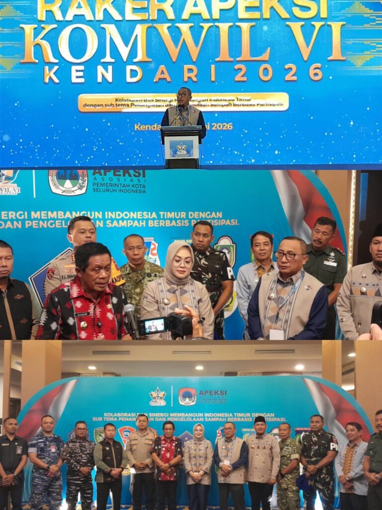 Wali Kota Ternate Buka Rakerwil VI APEKSI 2026 di Kendari, Tekankan Pentingnya Kolaborasi Atasi Tantangan Daerah