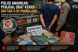 Gabungan Media dan Organisasi Pers GWI (Gabungnya Wartawan Indonesia) Desak Polisi Usut Tuntas Jaringan Peredaran Obat Keras Daftar G di Pamulang