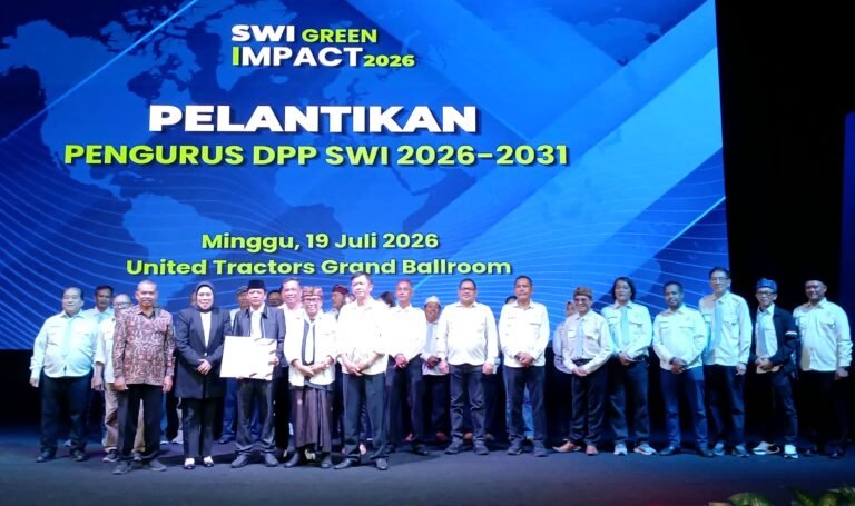 Pelantikan Pengurus DPP SWI 2026– 2031, Dengan Tema Menguatkan Solidaritas Wartawan Rilis Nomor: 004/HUM-DPP/SWI/19/VII/2026