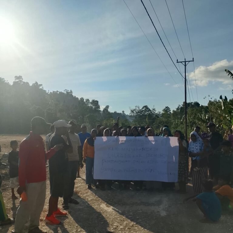Warga Loleomekar Keluhkan Jalan Lapen Tak Sampai Desa, Bupati dan DPRD Didesak Segera Turun Tangan